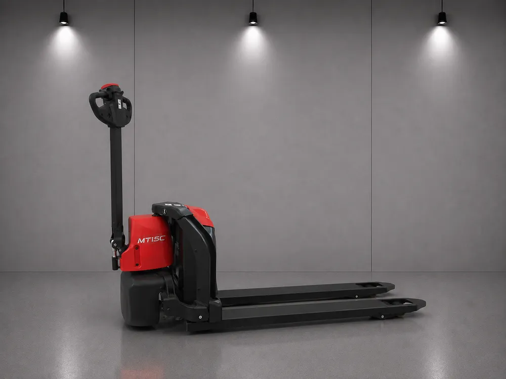 Transpallet elettrico Linde 
